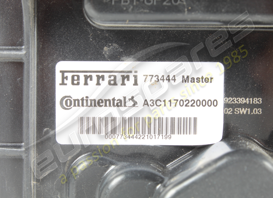 usado ferrari centrlina epc can500 maestro. número de pieza 773444 (2)