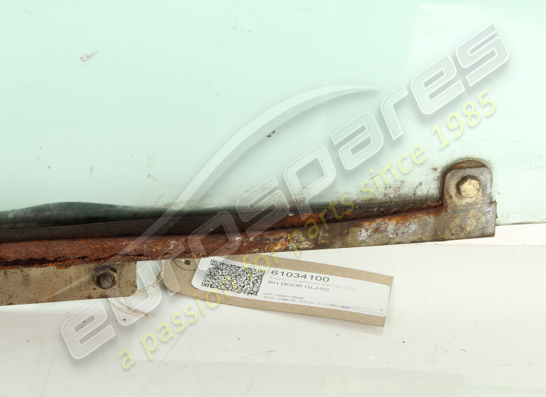 usado ferrari rh puerta de vidrio. número de parte 61034100 (4)