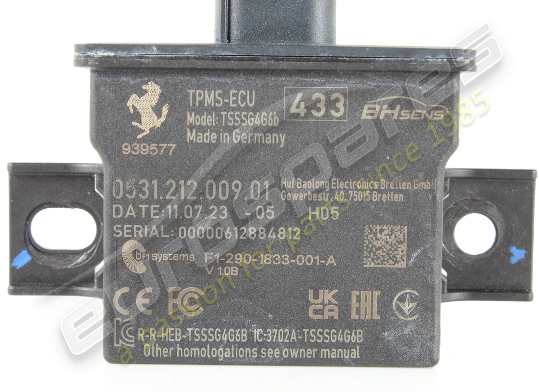 ecu/antena tpms usada ferrari gen.5 4. número de pieza 939577 (2)