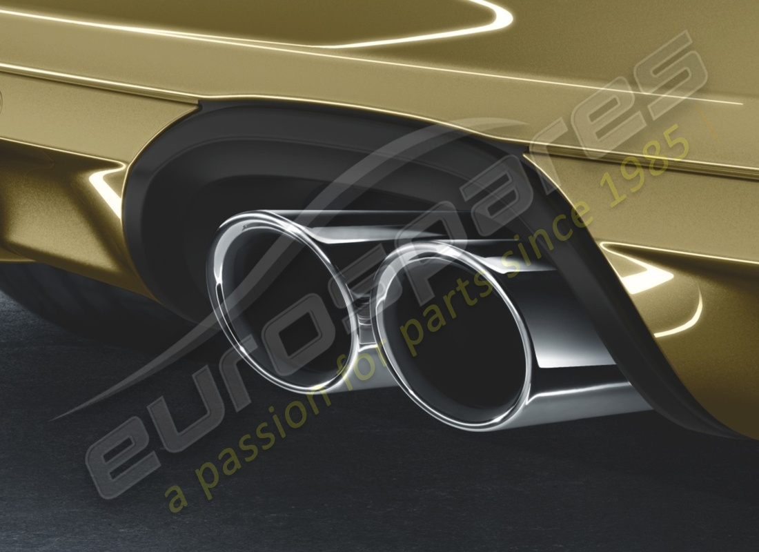 nuevos tubo de escape deportivos porsche. número de pieza 98104420110 (1)
