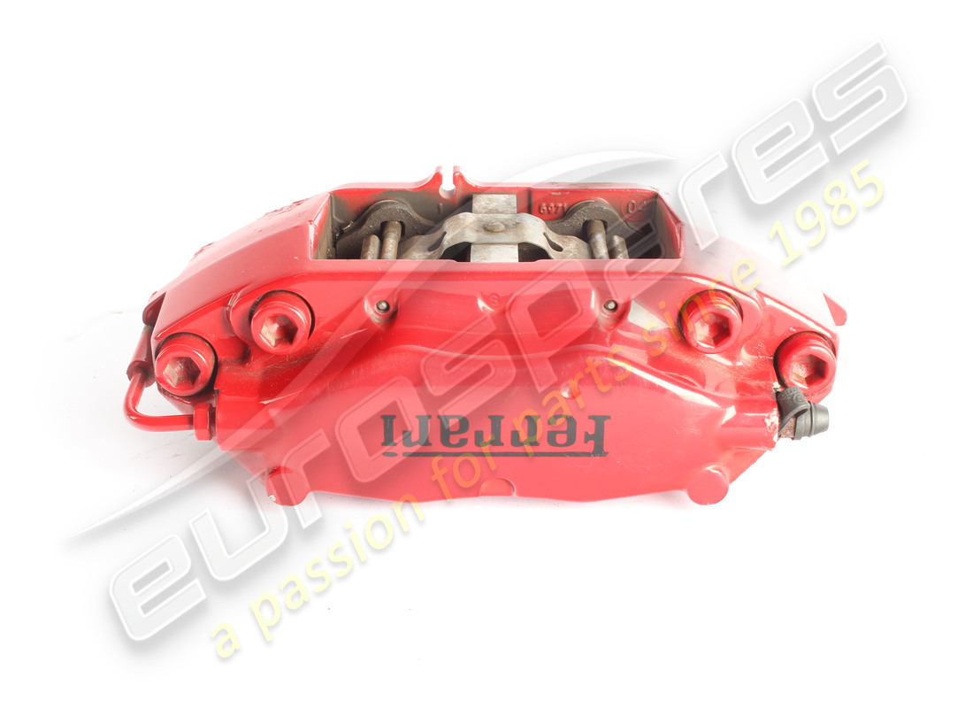 UNIDAD DE PINZA TRASERA IZQUIERDA Ferrari USADA CON PASTILLAS. NÚMERO DE PARTE 227799 (1)