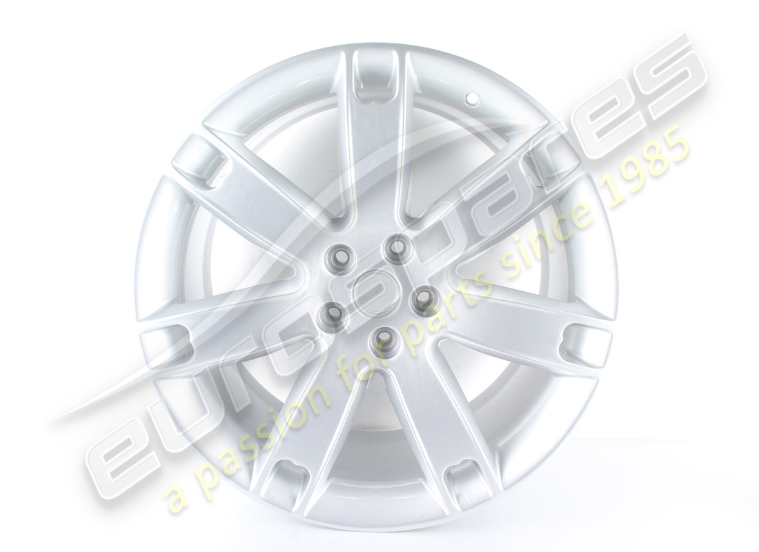 reconditioned maserati rear wheel rim 20 - seven spokes - silver part number 82381006