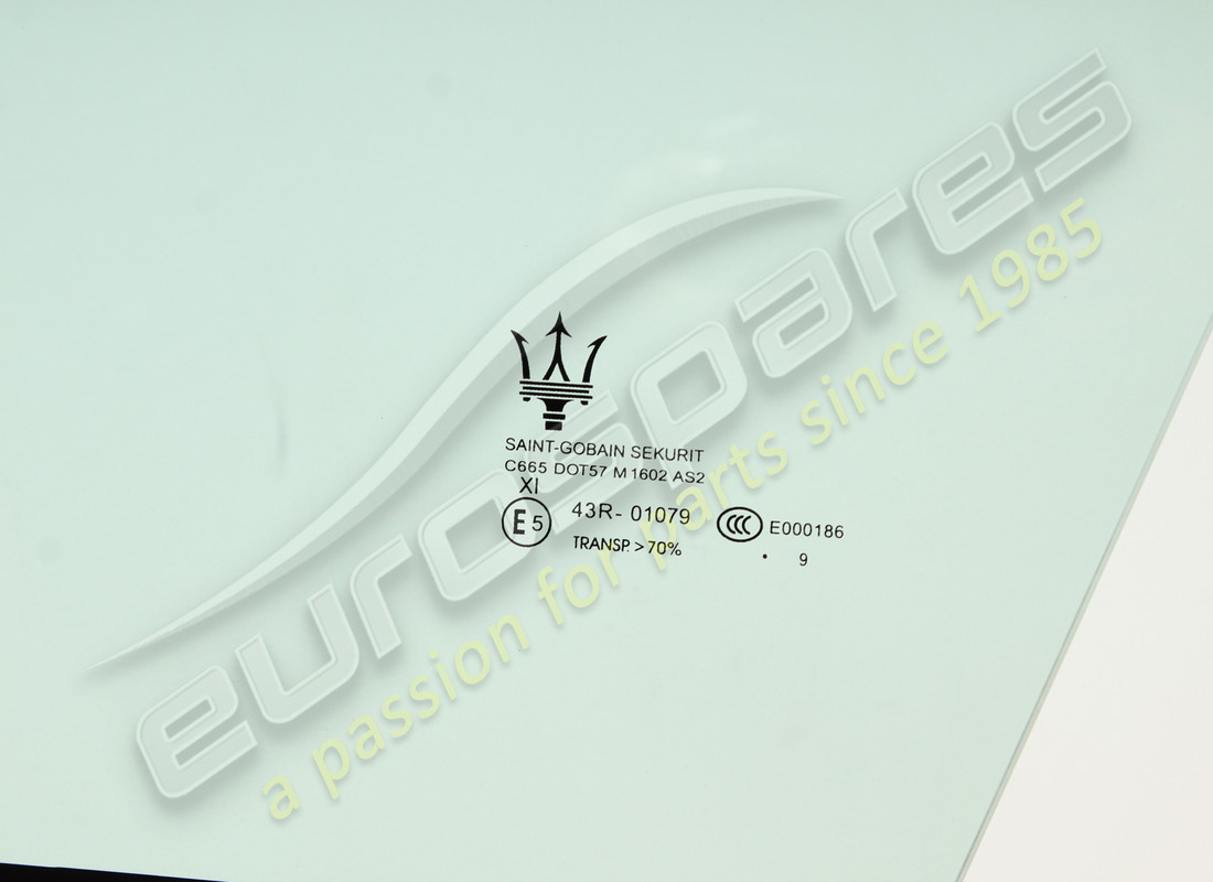 nuevo maserati vidrio de ventana de puerta delantera izquierda. número de pieza 670032192 (2)