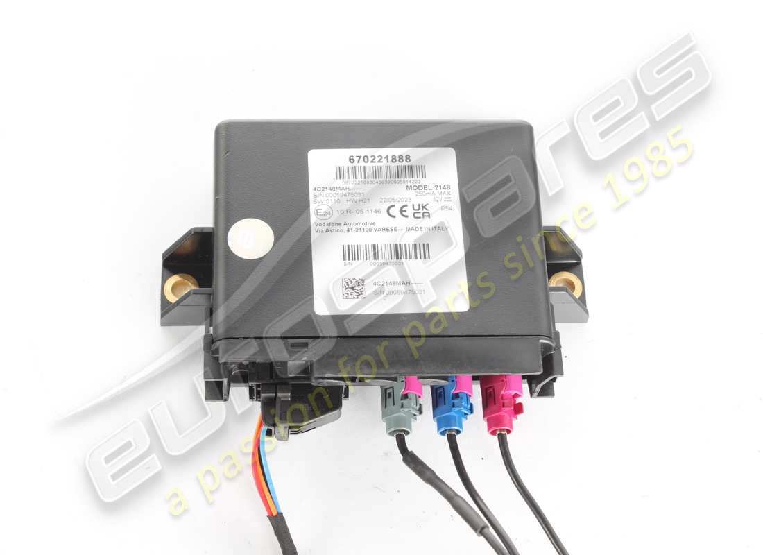 unidad de control gps usada maserati. número de pieza 670221888 (2)