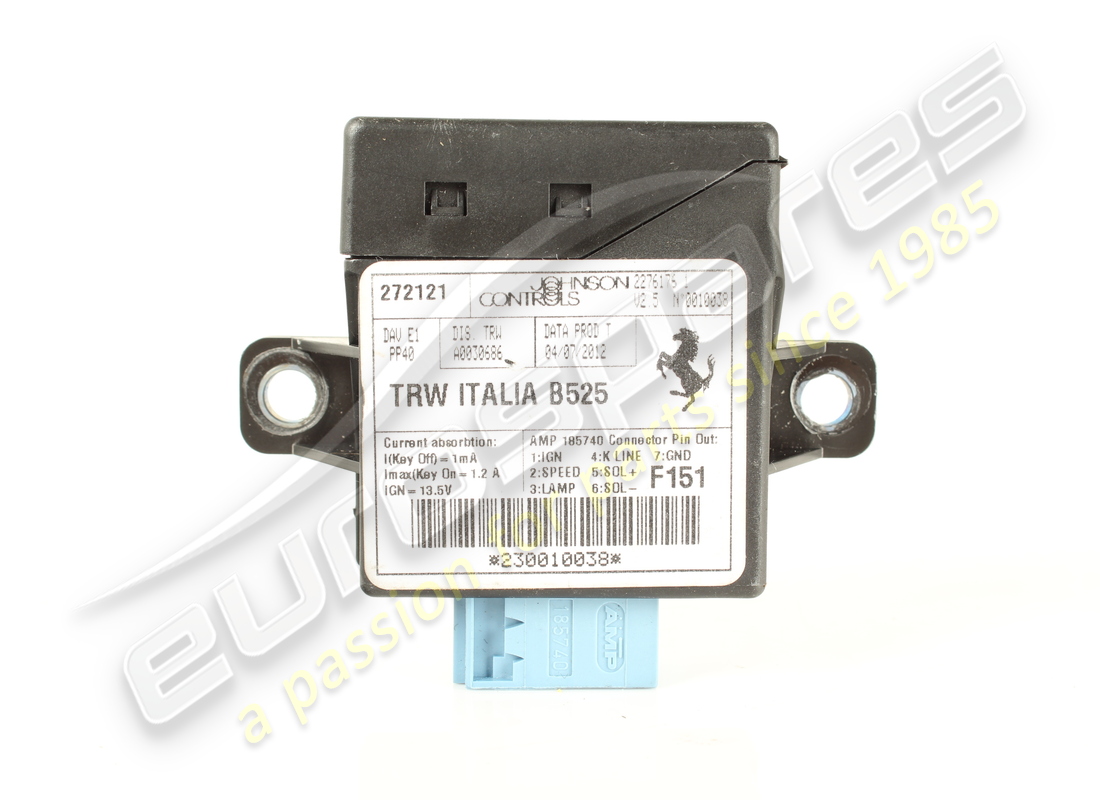 ECU DE CONTROL DE DIRECCIÓN ASISTIDA Ferrari USADA. NÚMERO DE PARTE 272121 (1)