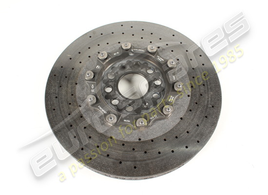 usado lamborghini disco de freno cerámico delantero derecho (ventilado) número de pieza 470615302g