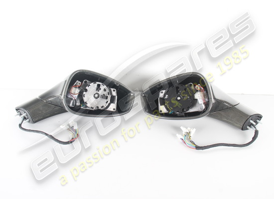 nuevo ferrari espejos de fibra de carbono brillante número de pieza 70002057