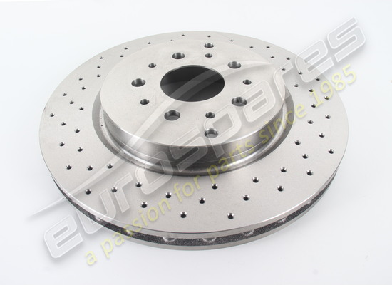 nuevo eurospares disco de freno trasero, perforado en cruz número de pieza 228411
