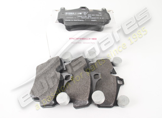 new porsche 1 set of brake pads for disk brake part number 99735193907
