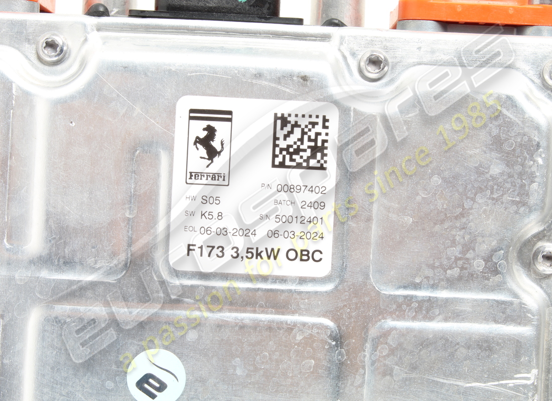 usado ferrari obc preh liv. d 3.5kw. número de pieza 897402 (4)