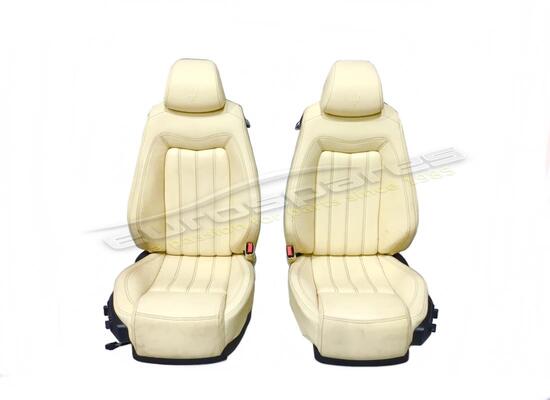 usado maserati asientos delanteros rhd - marfil número de pieza 968160209
