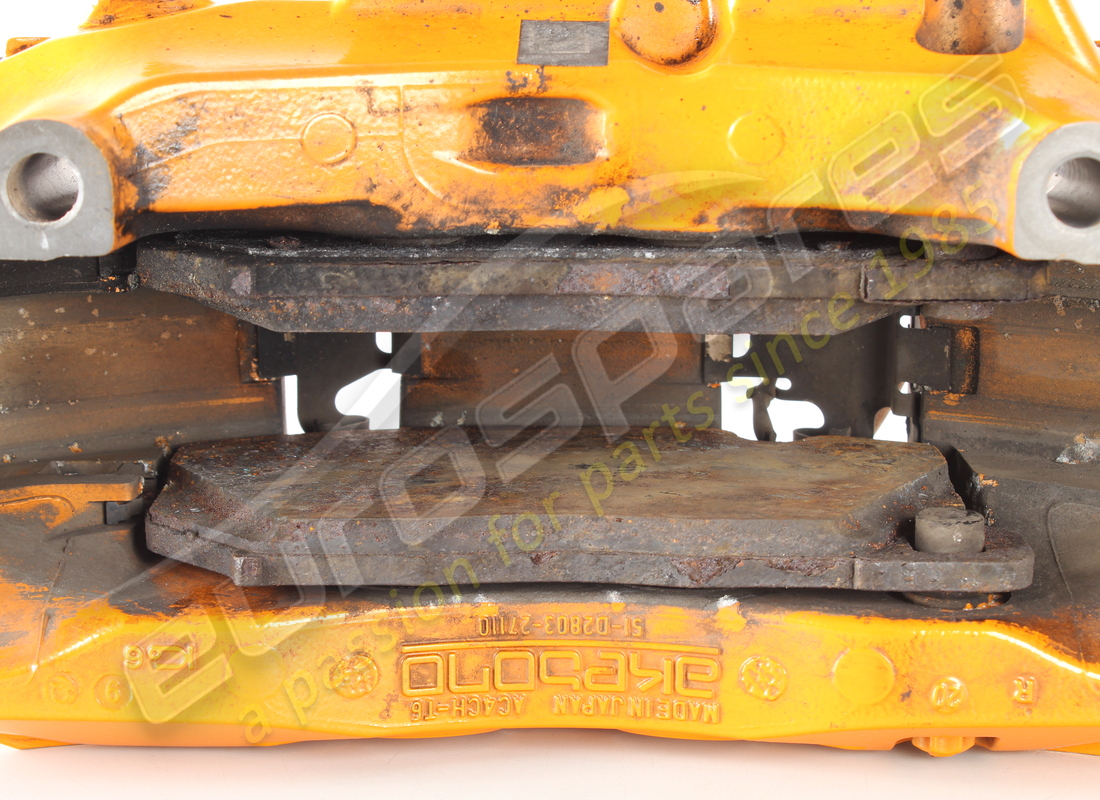 USADA LAMBORGHINI PINZA DE FRENO 21 CERÁMICA 10K. NÚMERO DE PIEZA 4M0615106KM (6) usada lamborghini pinza de freno 21 cerámica 10k. número de pieza 4m0615106km (6)