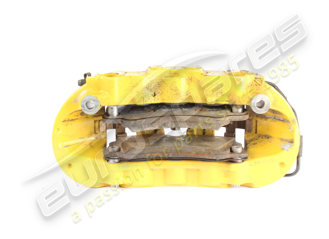 pinza de freno dañada porsche sin pastillas. número de pieza 9gt615124a (3)