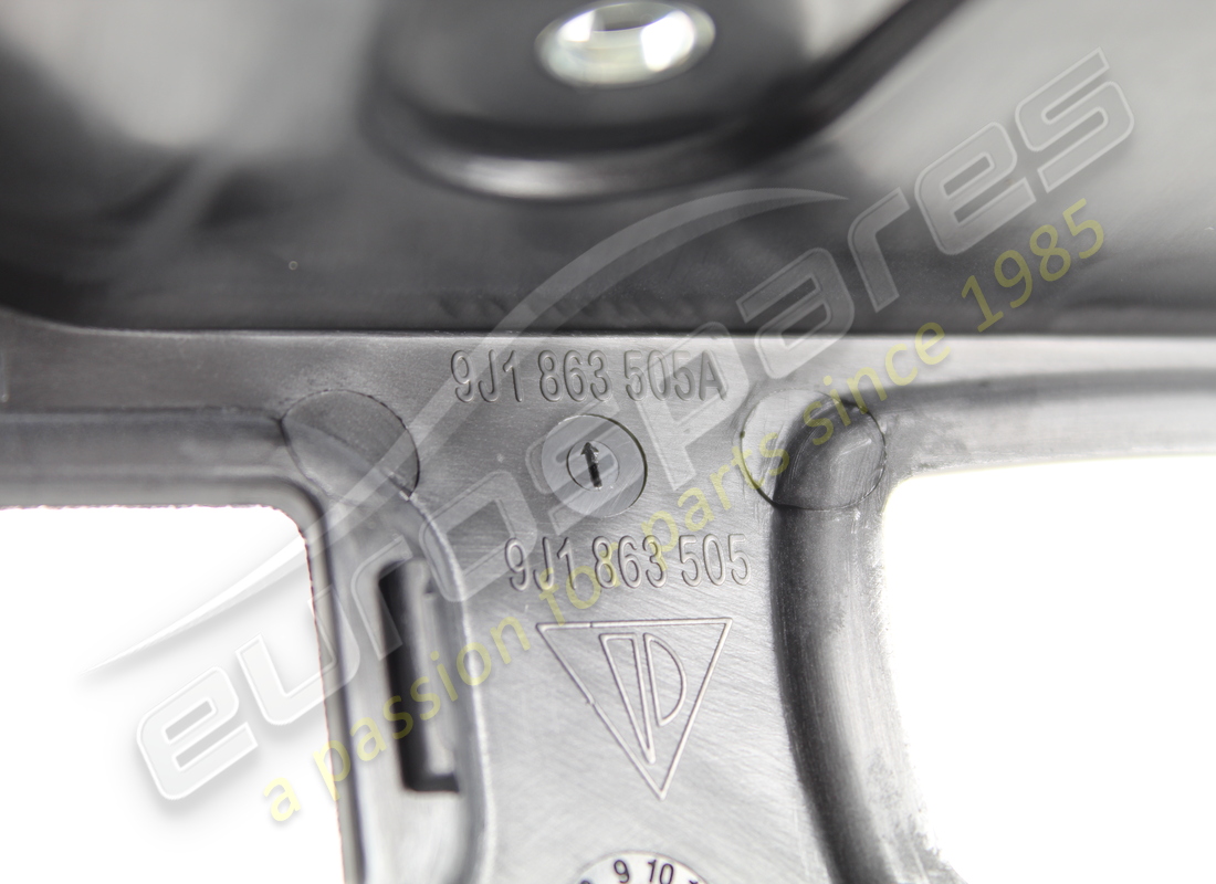 NUEVA CUBIERTA PORSCHE NEGRA. NÚMERO DE PIEZA 9J1863505AOK1 (5) nueva cubierta porsche negra. número de pieza 9j1863505aok1 (5)