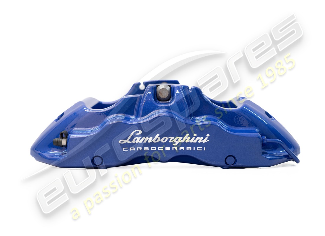 Pinza de freno delantera PCCB usada Lamborghini azul ADP. Número de pieza 4T0615105DJ (1)