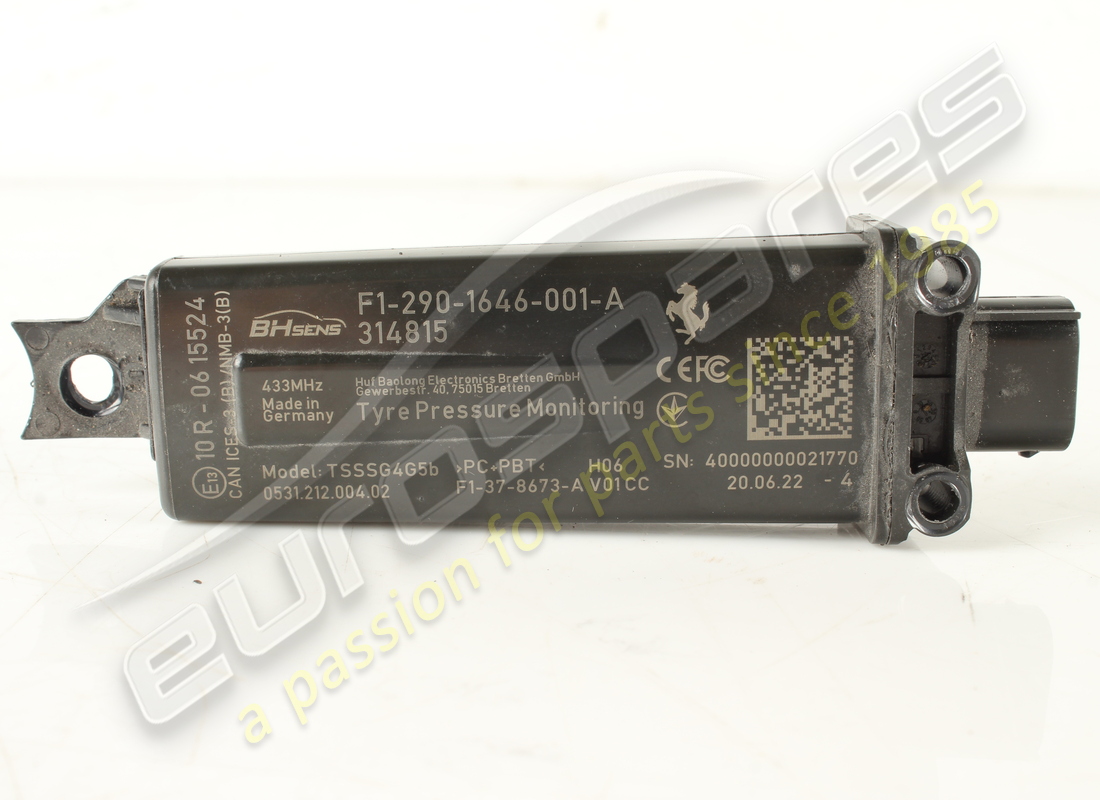 ANTENA ECU TPMS Ferrari USADA. NÚMERO DE PARTE 314815 (1)