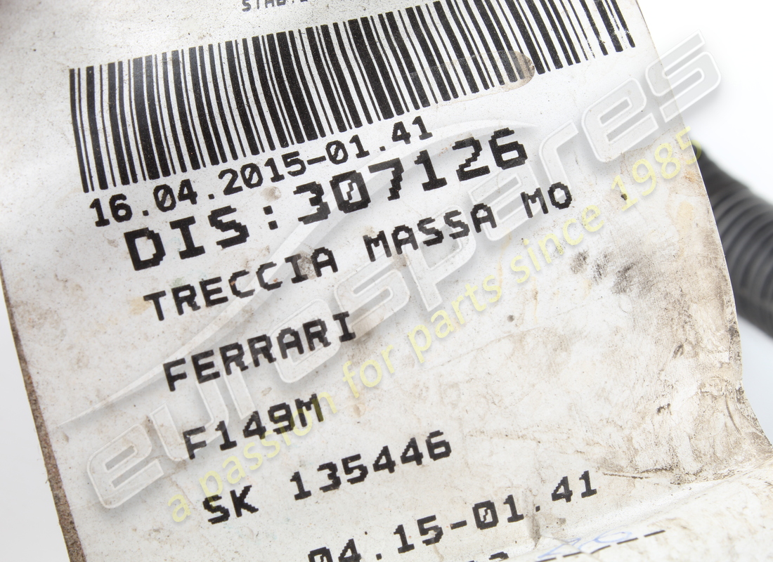 masa del motor ferrari usado - grupo de chasis. número de parte 307126 (4)