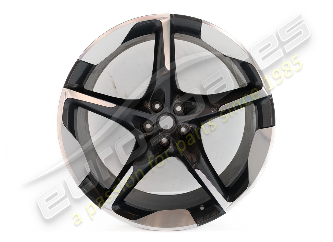 RUEDA TRASERA IZQUIERDA USADA Ferrari 23'' (CORTADO CON DIAMANTE/GRIS). NÚMERO DE PIEZA 895995 (1)