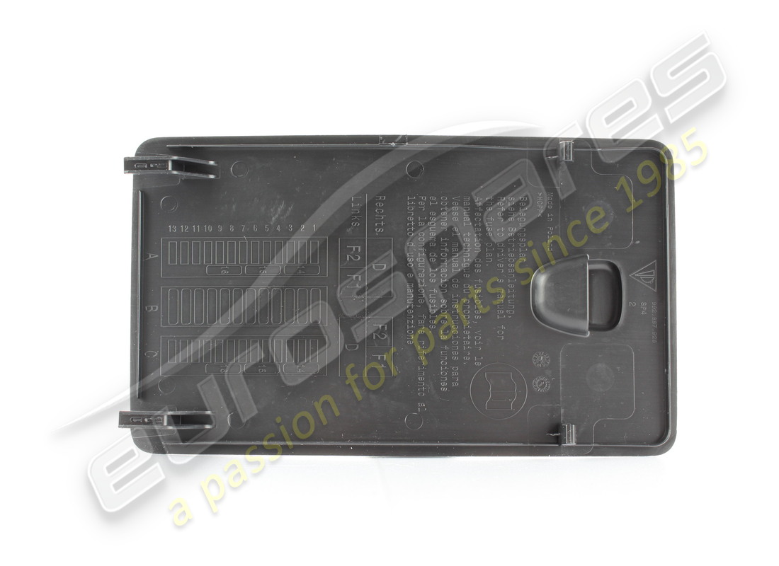 nueva tapa porsche para fusible negra. número de parte 9928679261e0 (2)