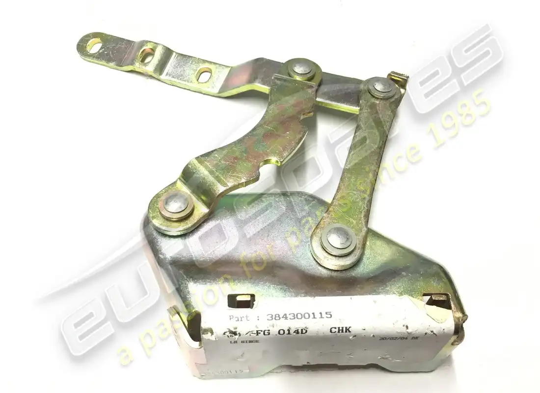 nueva maserati bisagra izquierda para motor compt.li. número de pieza 384300115 (1)