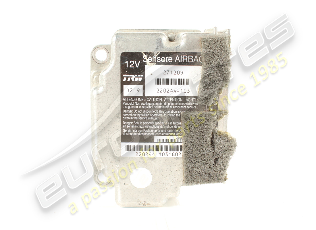 ECU DE AIRBAG USADA Ferrari. NÚMERO DE PIEZA 271209 (1)