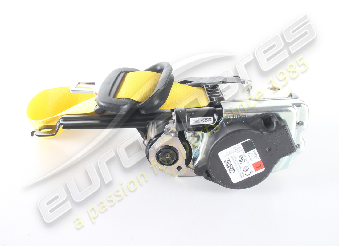 nuevo cinturón de seguridad de tres puntos amarillo de carreras porsche. número de pieza 992857705ak1s1 (3)