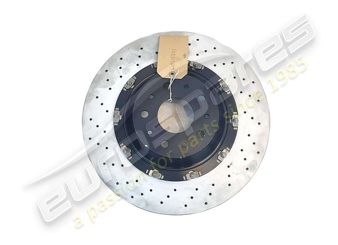 nuevo (otro) lamborghini disco de freno delantero izquierdo (ventilado). número de pieza 410615301 (1)