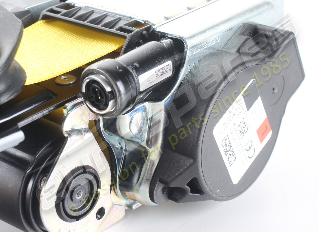 nuevo cinturón de seguridad de tres puntos amarillo de carreras porsche. número de pieza 992857705ak1s1 (6)