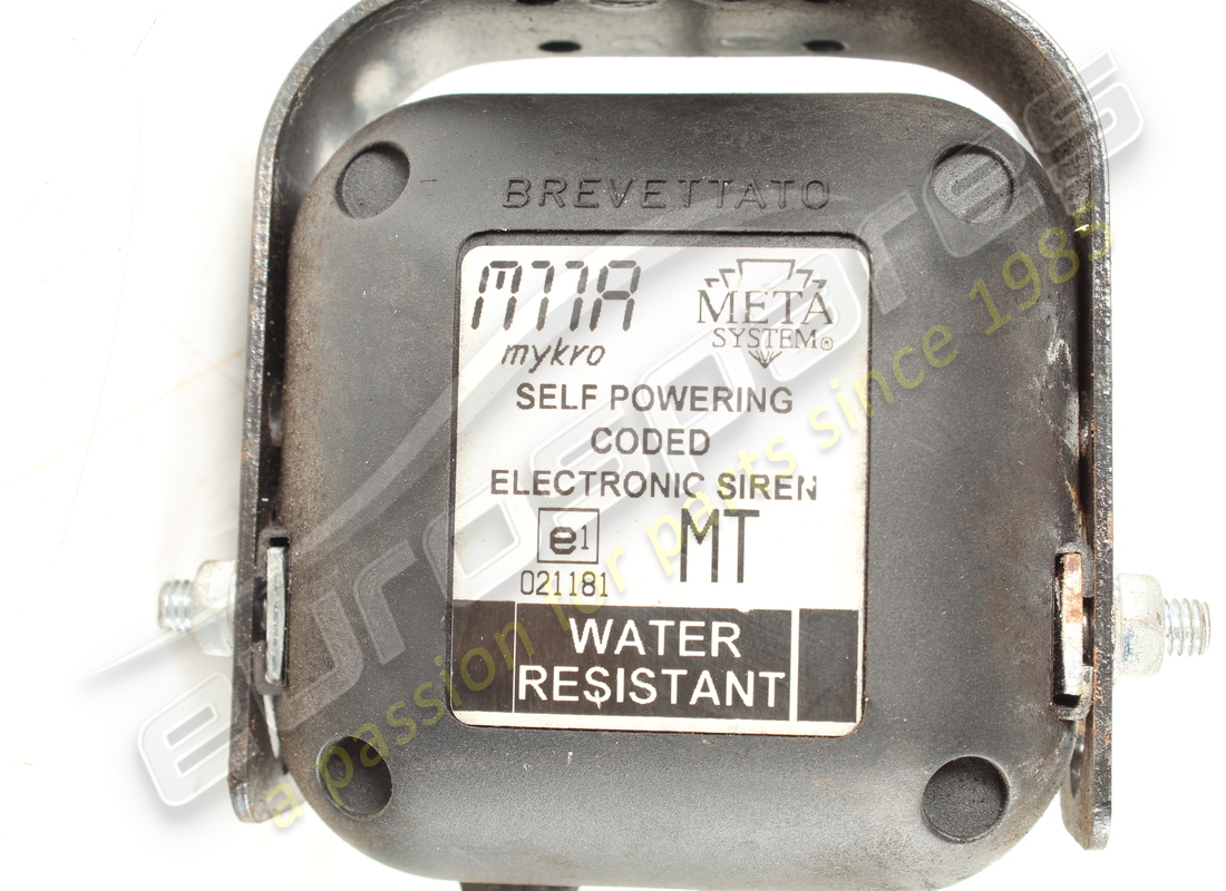 kit de sirena de alarma usado maserati. número de pieza 373307227 (5)