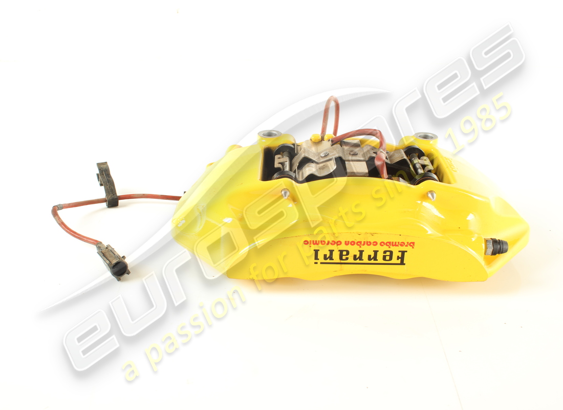 PINZA USADA Ferrari COMPLETA DE CARBONOCERÁMICA POST.SX GIAL. NÚMERO DE PIEZA 875183 (1)
