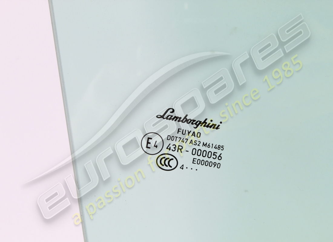 NUEVA (OTRA) LAMBORGHINI VENTANA DE PUERTA, DELANTERA. NÚMERO DE PIEZA 4ML845202A (2) nueva (otra) lamborghini ventana de puerta, delantera. número de pieza 4ml845202a (2)