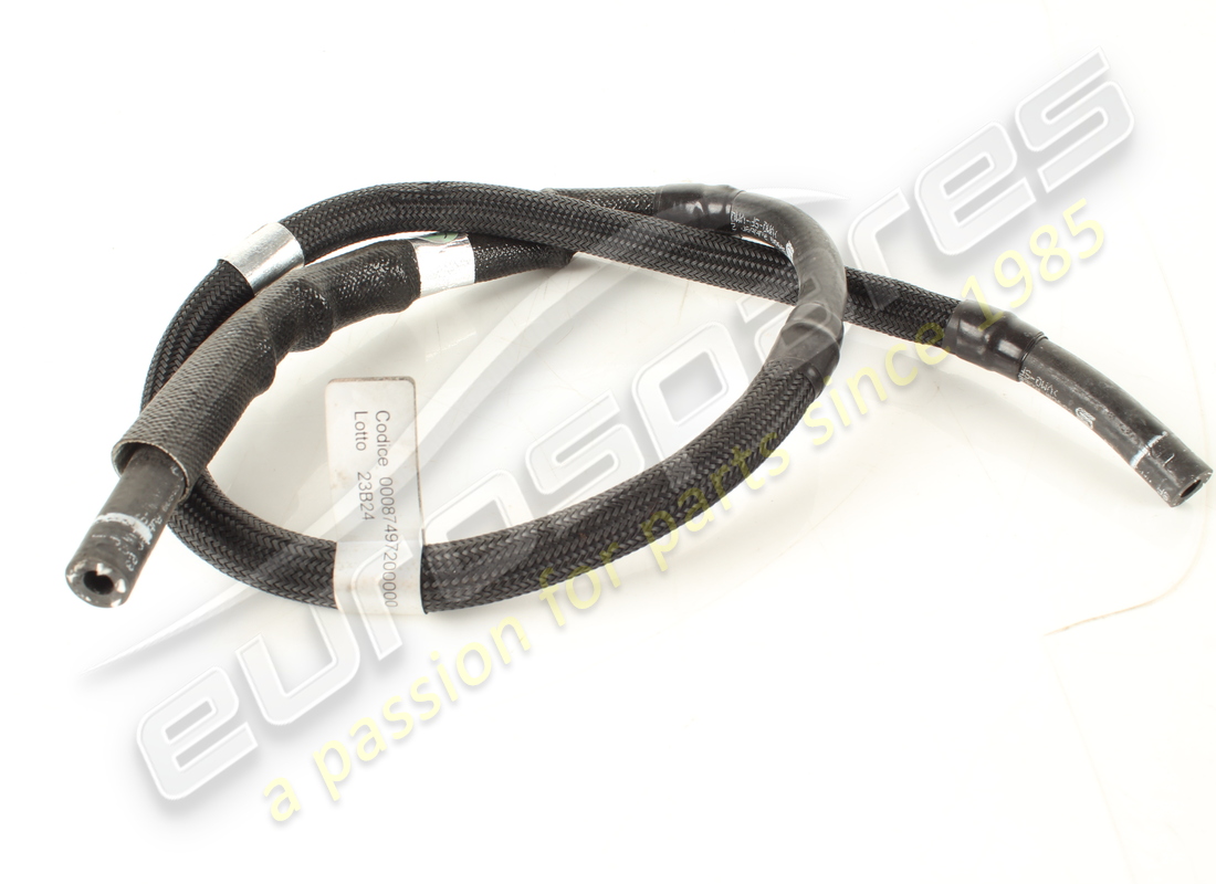 used ferrari complete lh rubber pipe to sen. part number 874972 (1)