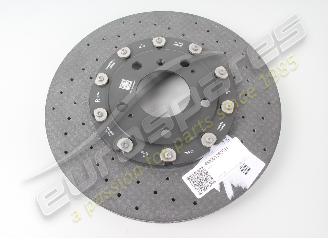 NUEVO DISCO DE FRENO CERÁMICO Lamborghini (VENTILADO), 370 X 30. NÚMERO DE PIEZA 4M0615602H (1)