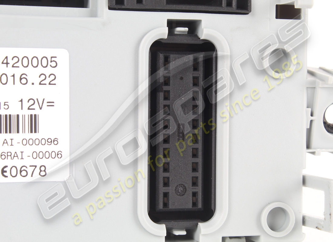 usado ferrari nodo de computadora de cuerpo. número de pieza 294554 (3)