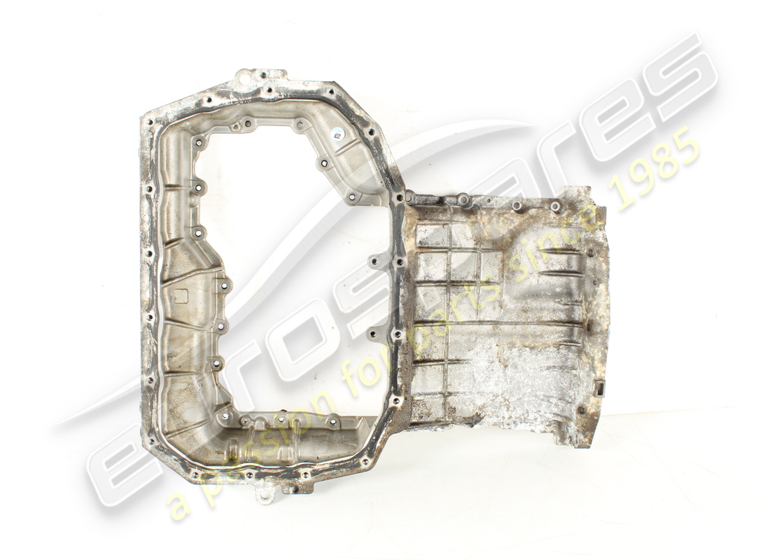 CÁRTER DE ACEITE DE MOTOR USADO Lamborghini PIEZA SUPERIOR. NÚMERO DE PIEZA 0P2103603G (1)