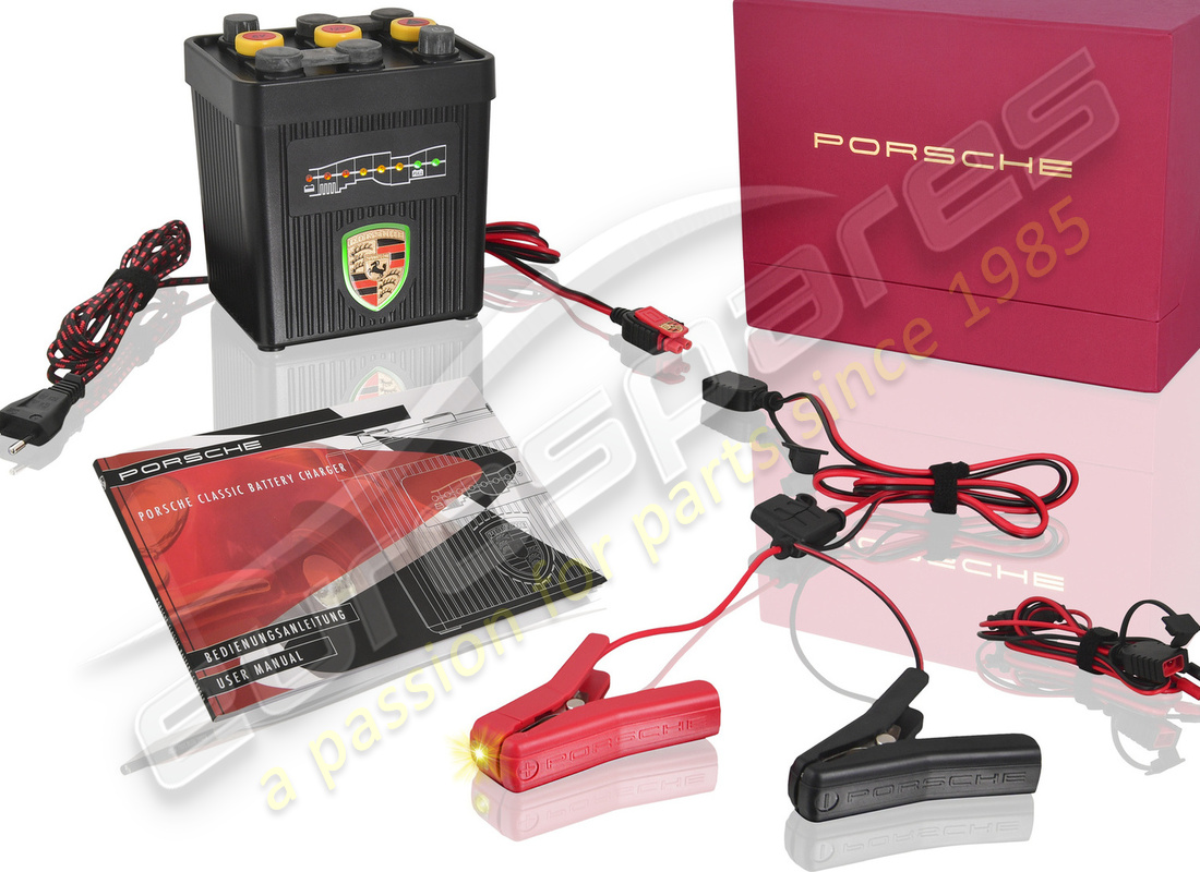 nuevo cargador de batería clásico porsche. número de pieza pcg35661172 (1)