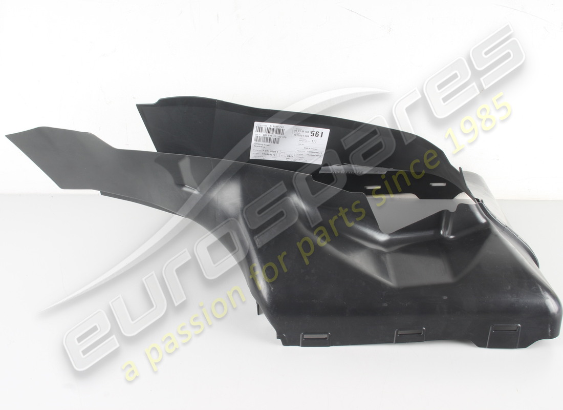 new porsche air duct right side (pr:009,250, -153) black. part number 981575322021e0 (5)