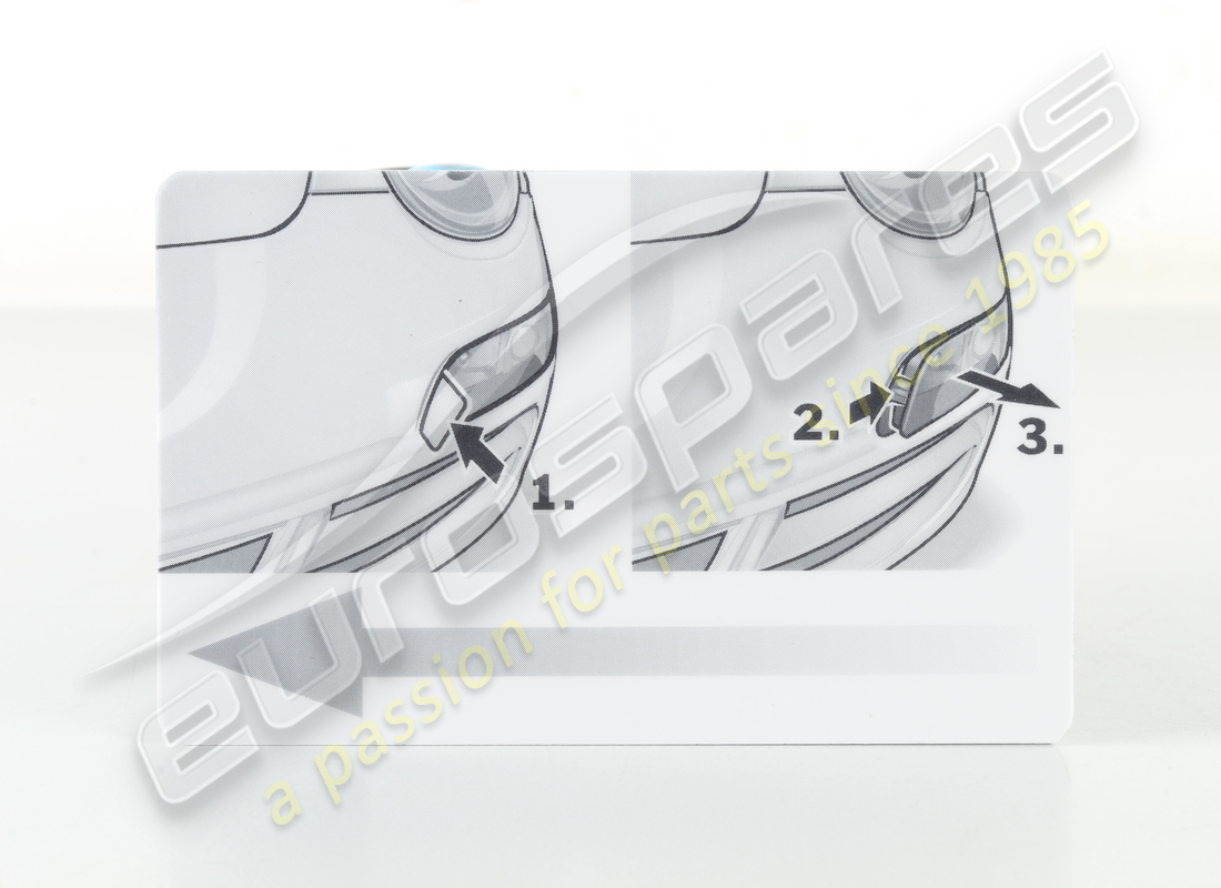 nueva tarjeta porsche. número de pieza 99763123100 (2)