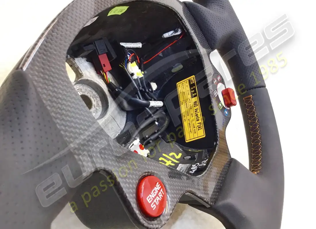 nueva guía del volante ferrari -p.nero. número de parte 80188500 (5)