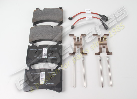 nuevo maserati mc20 kit de pastillas de freno trasero número de pieza 673012307