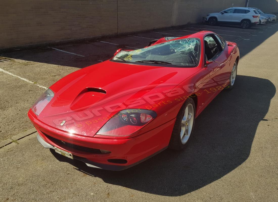 ferrari 550 maranello preparándose para el desmantelamiento en eurospares