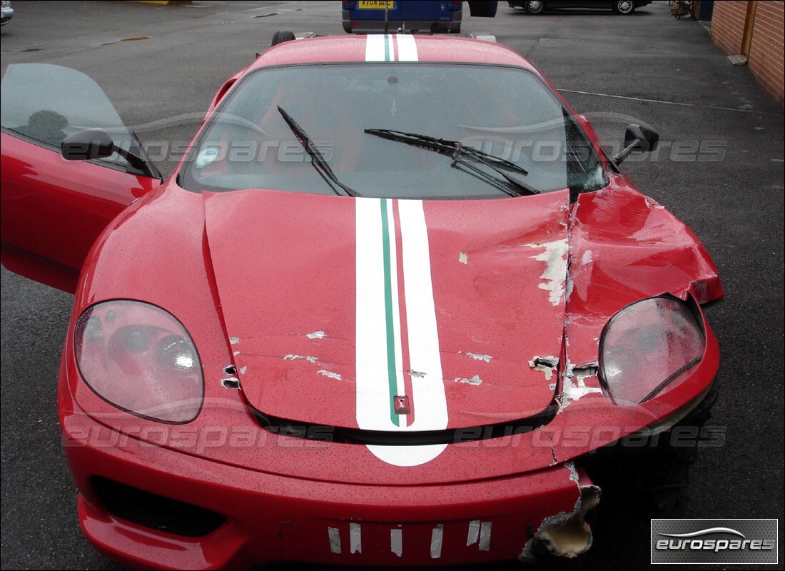 ferrari 360 modena con 3,000 kilómetros, en preparación para desmantelamiento #8