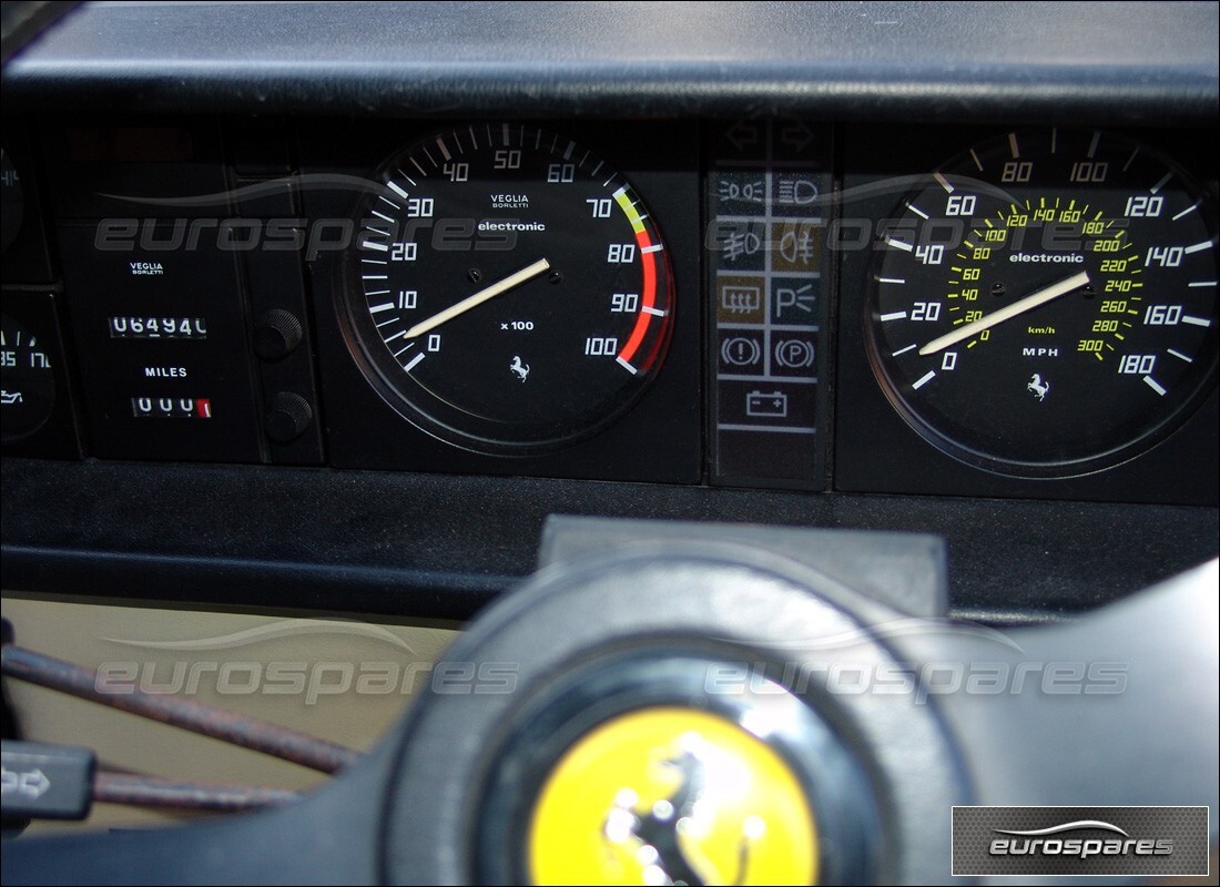 ferrari mondial 3.0 qv (1984) con 64,000 miles, preparándose para desmantelar #8