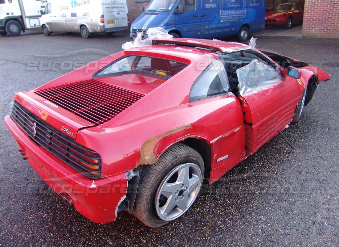 ferrari 348 (2.7 motronic) con 31,613 miles, preparándose para desmantelar #6