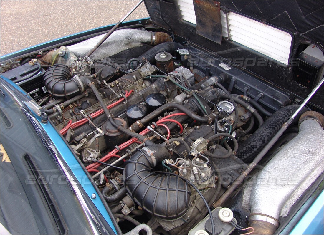 ferrari 400i (1983 mechanical) con 34,048 miles, preparándose para desmantelar #2
