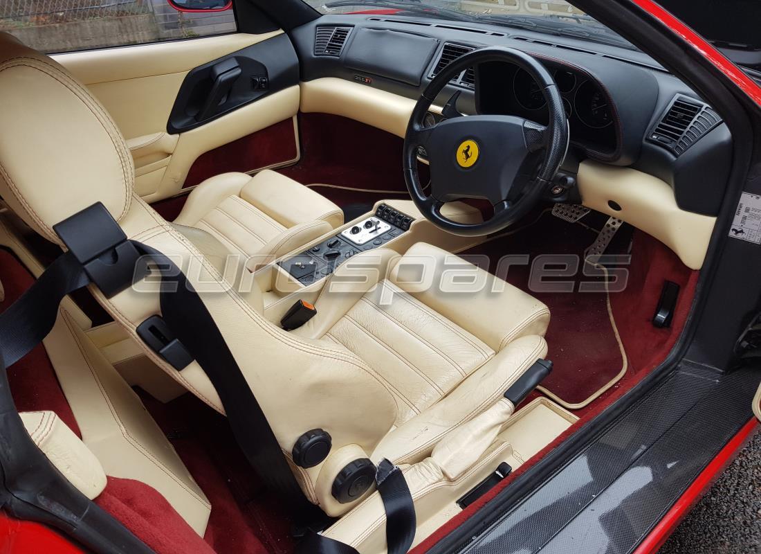 ferrari 355 (5.2 motronic) con 43,619 miles, preparándose para desmantelar #9