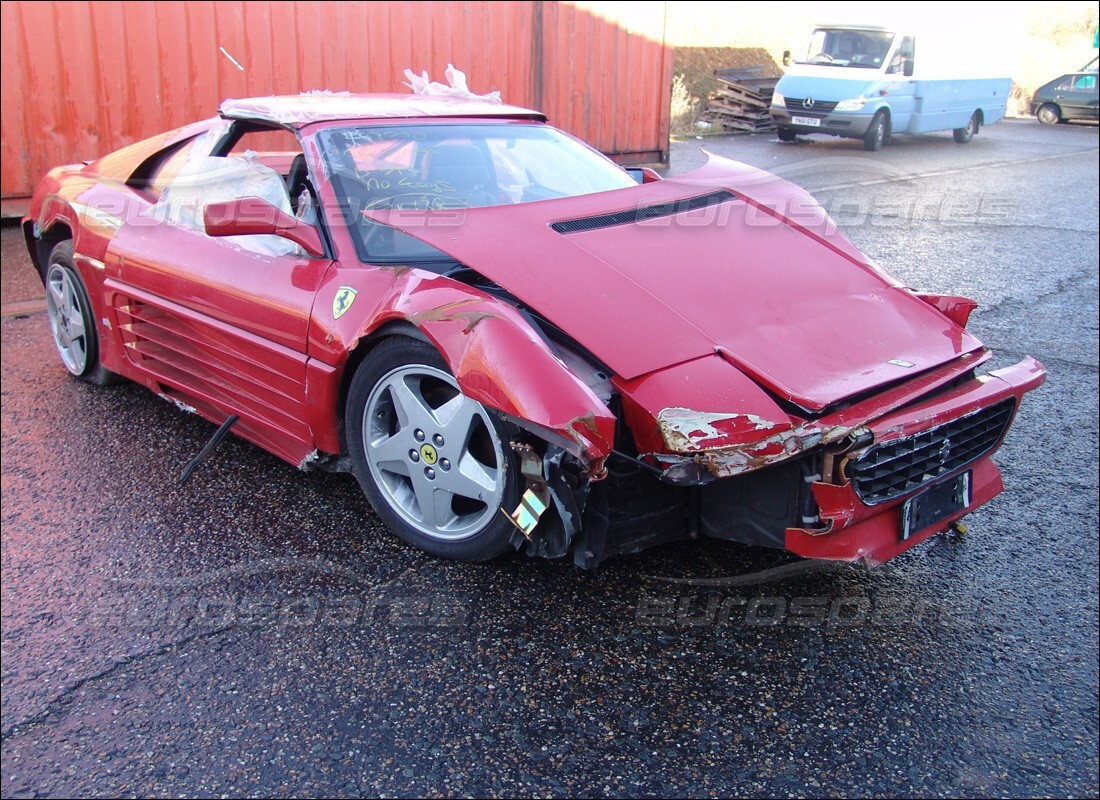 ferrari 348 (2.7 motronic) con 31,613 miles, preparándose para desmantelar #10