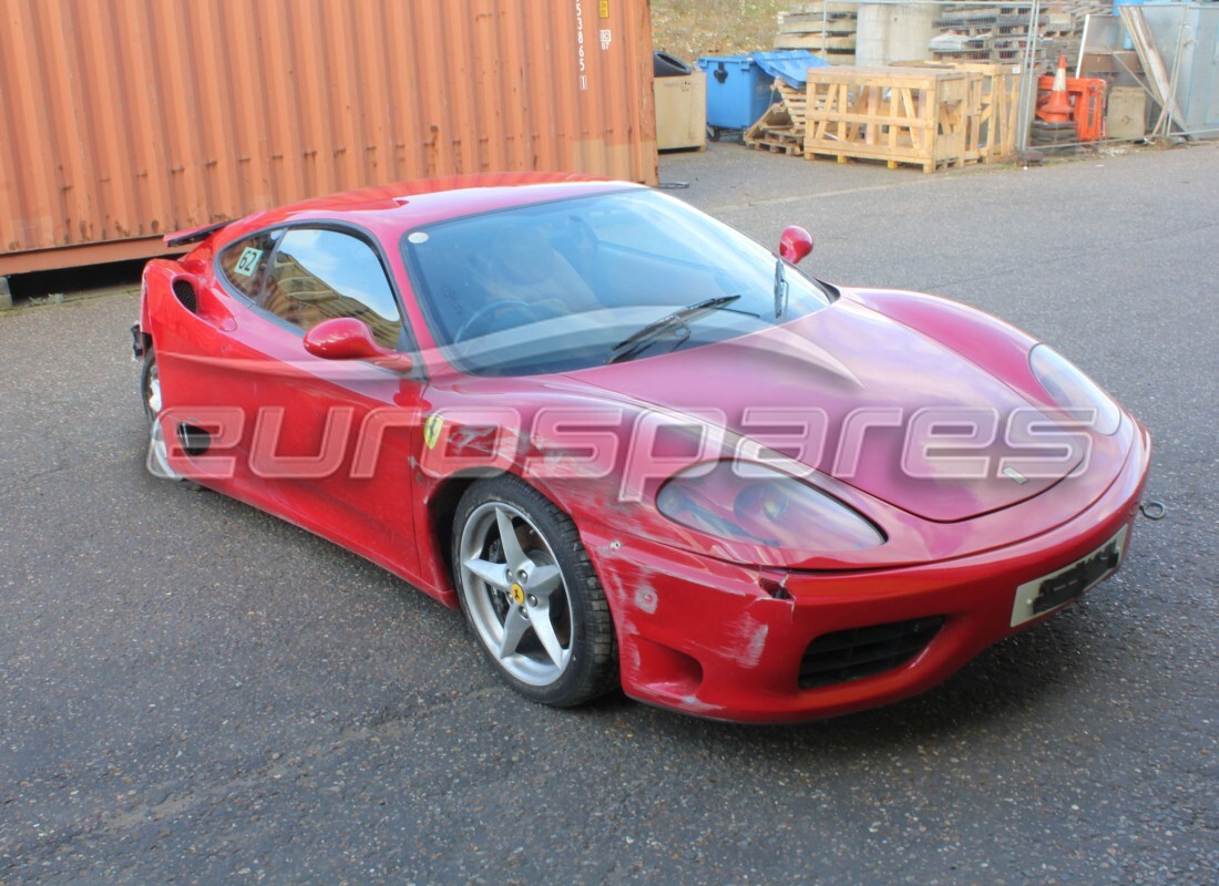 ferrari 360 modena con 39,154 miles, preparándose para desmantelar #8