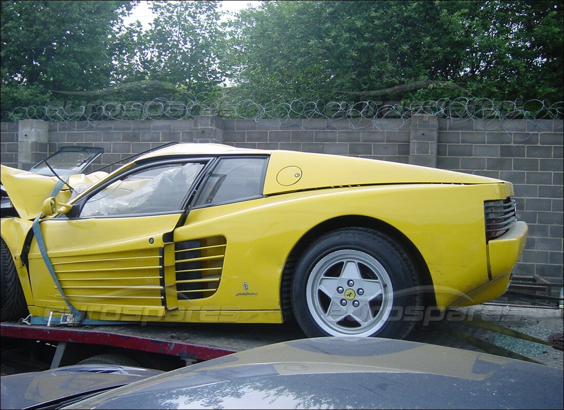 ferrari 512 tr con 27,000 miles, preparándose para desmantelar #7