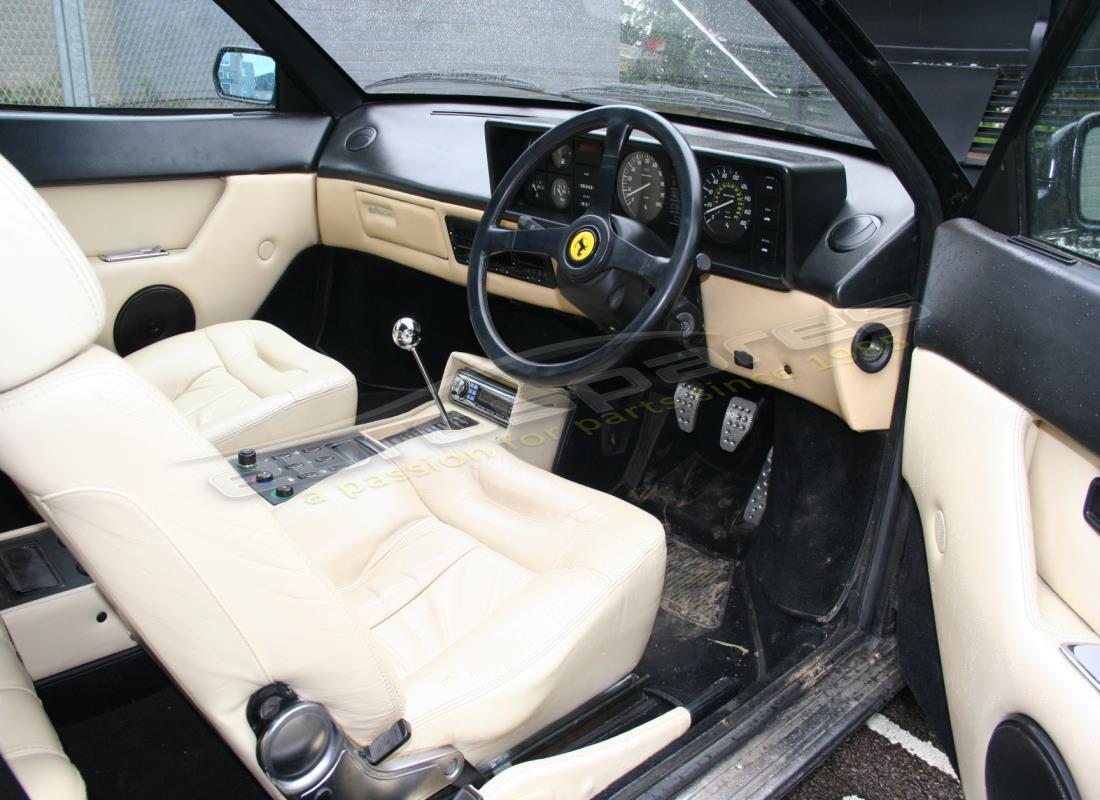 ferrari mondial 3.0 qv (1984) con 53,437 miles, preparándose para desmantelar #10